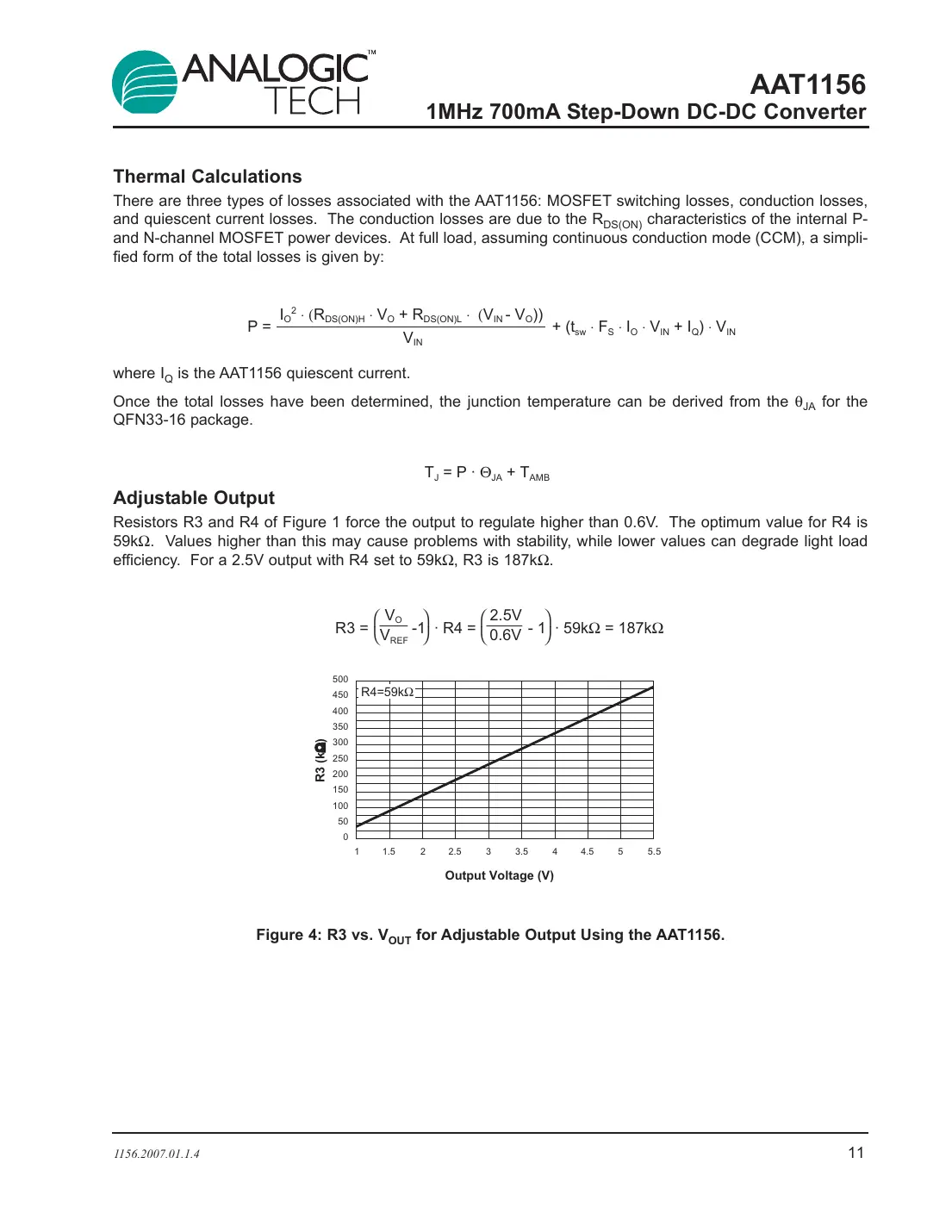 aat1156 Datasheet Page 11