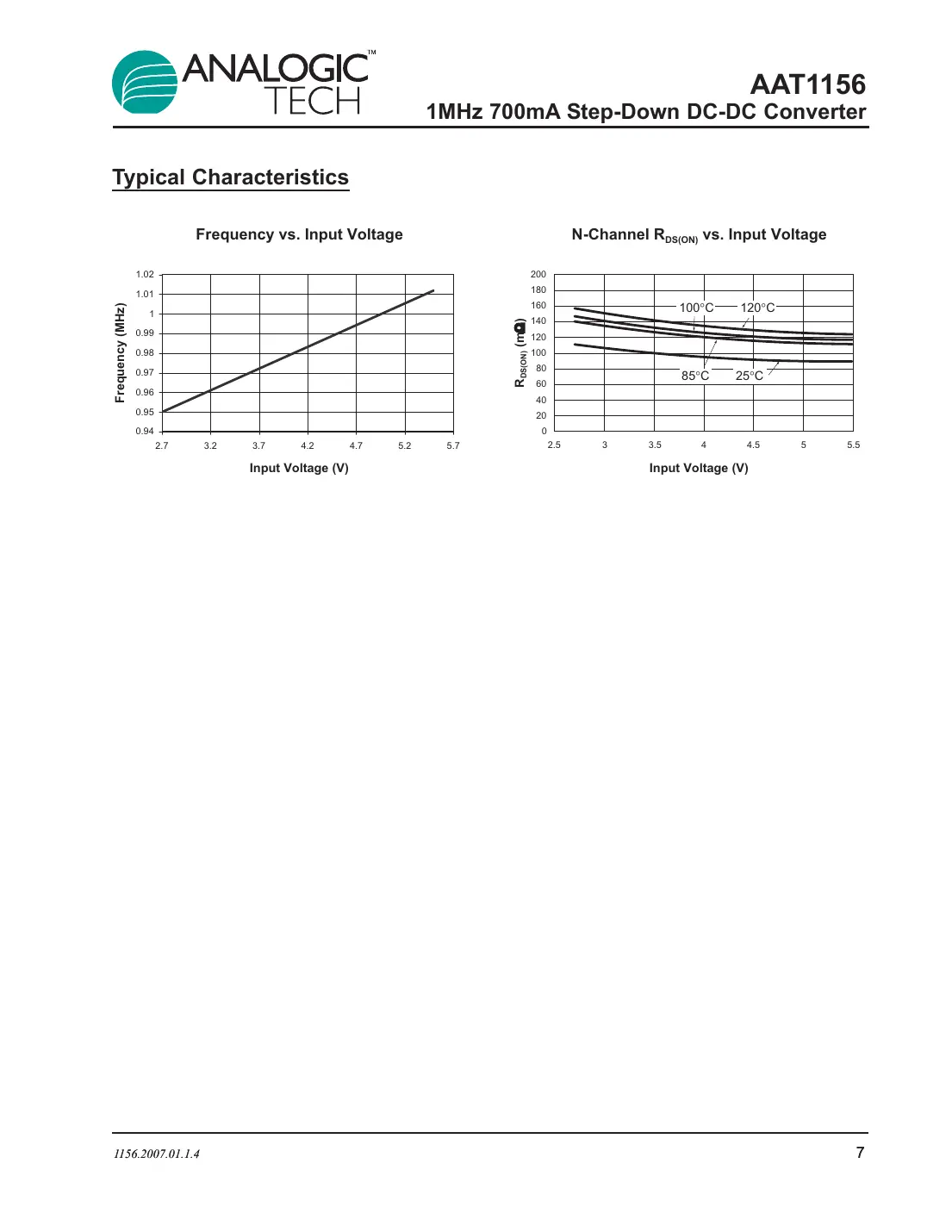 aat1156 Datasheet Page 7