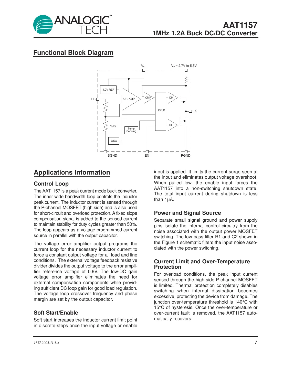 aat1157 Datasheet Page 7