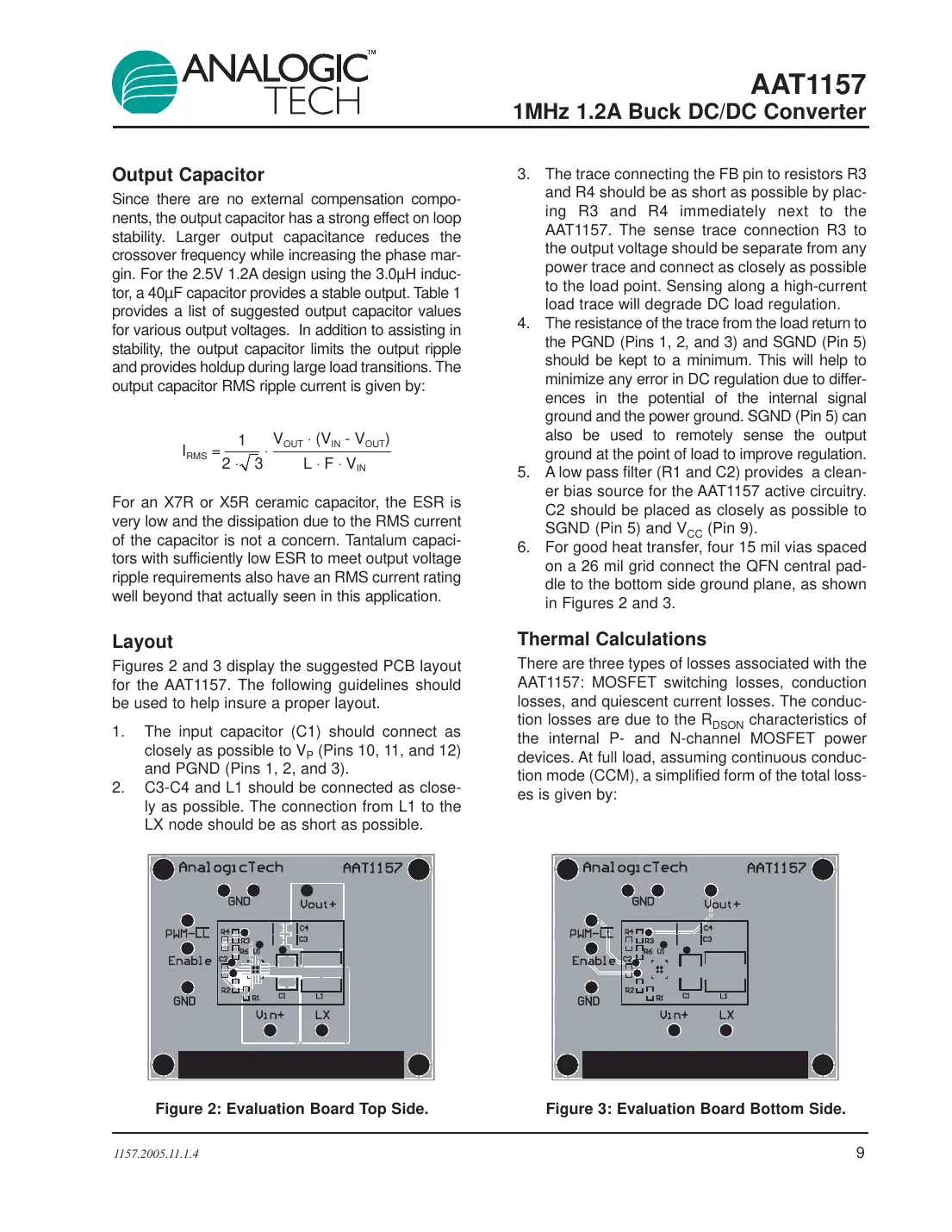 aat1157 Datasheet Page 9