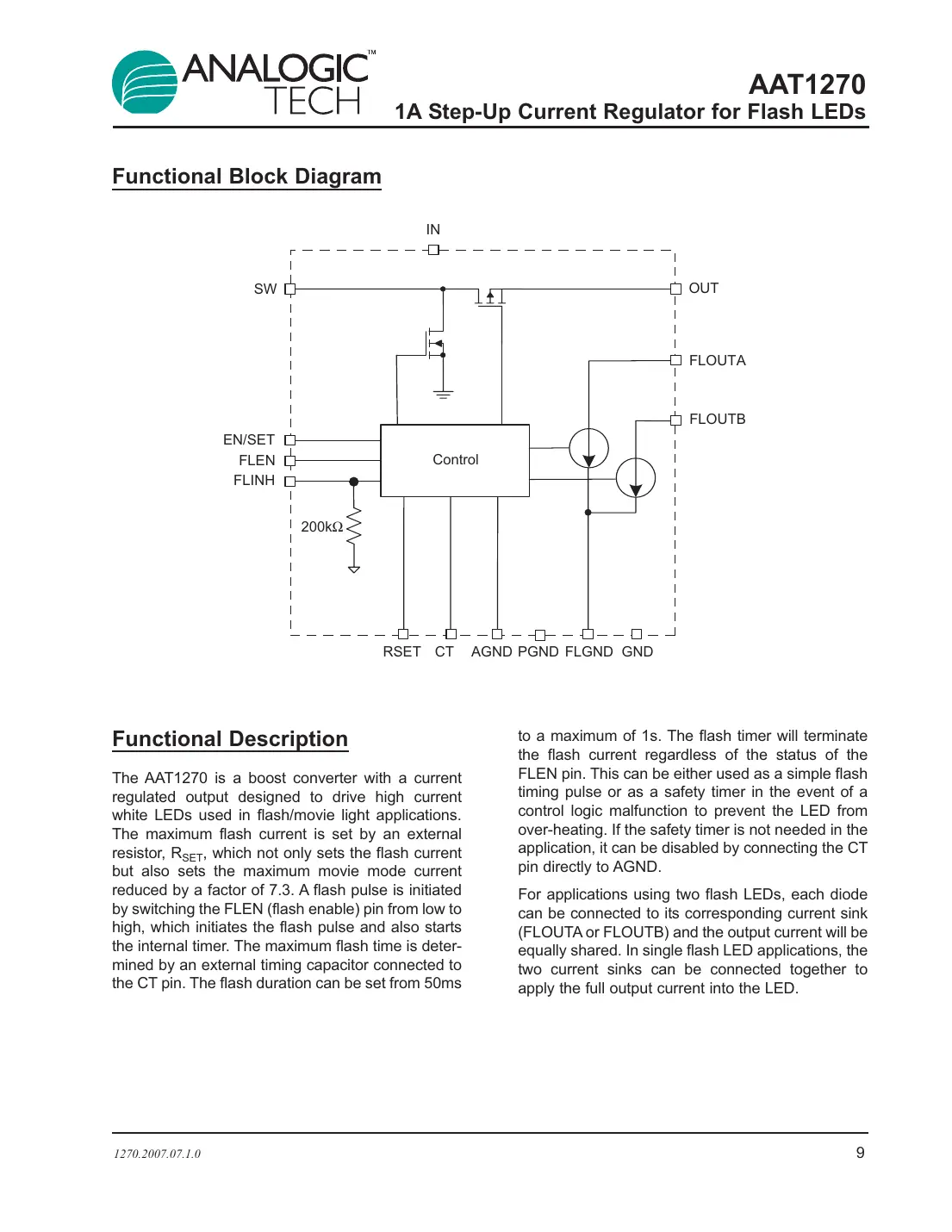 aat1270 Datasheet Page 9