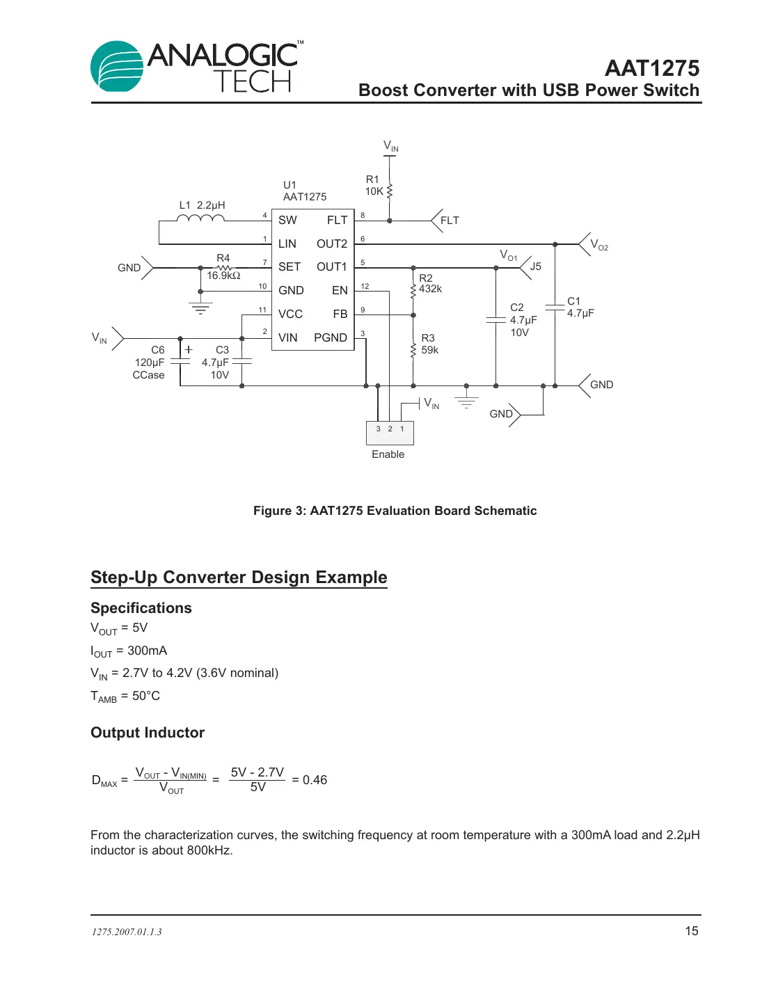aat1275 Datasheet Page 15