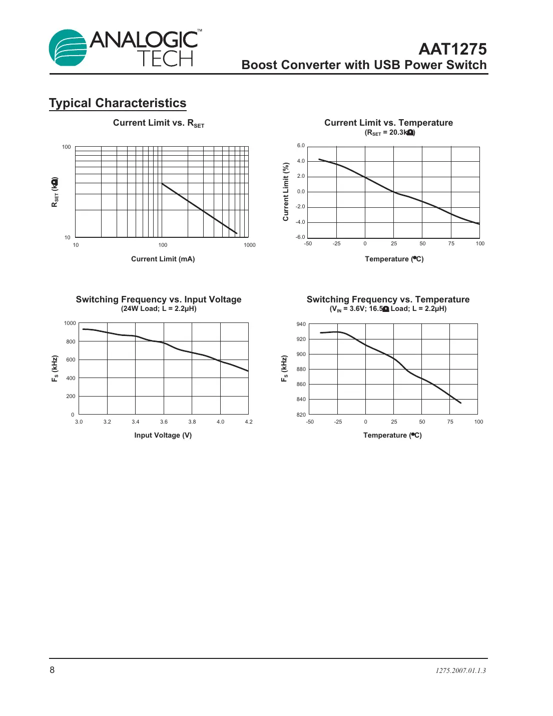 aat1275 Datasheet Page 8
