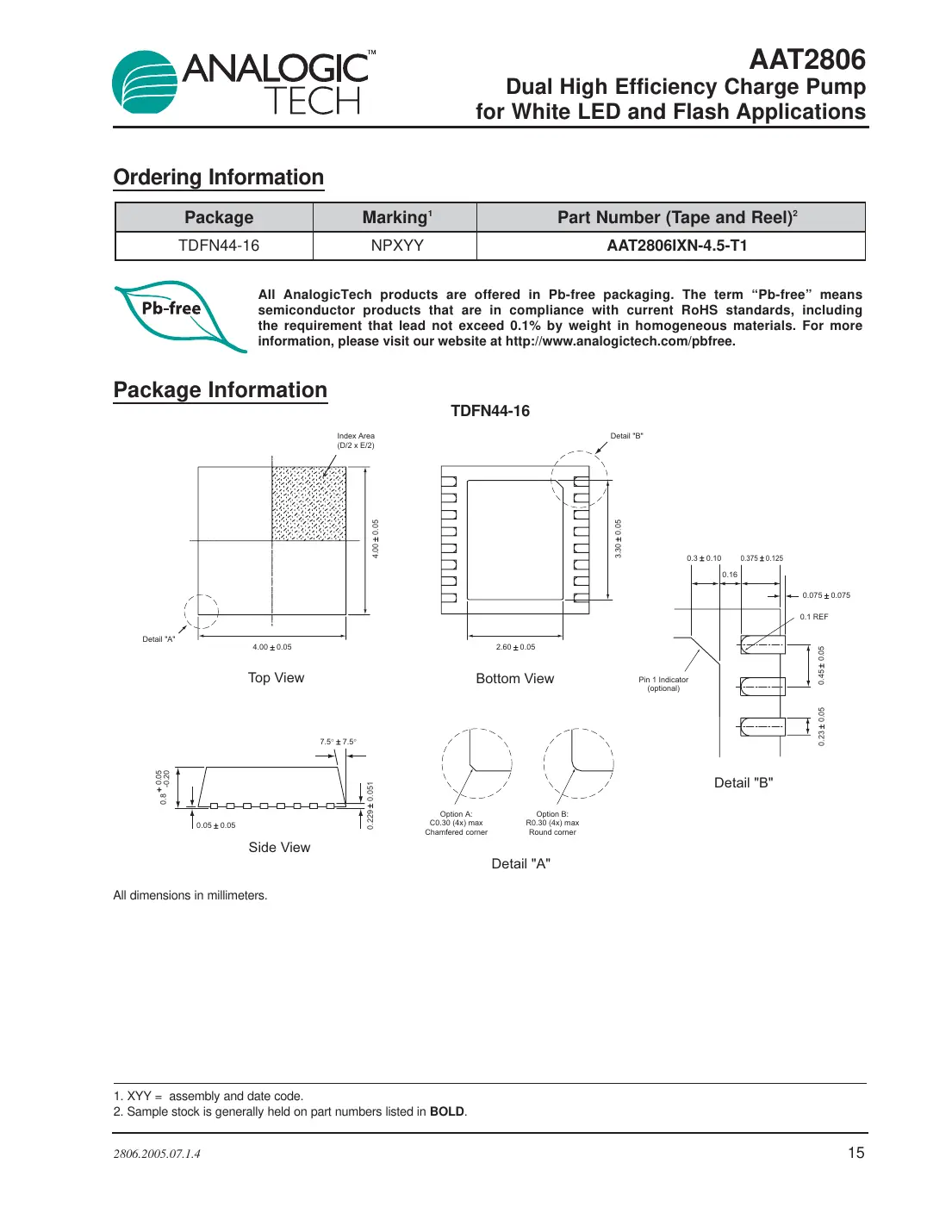 aat2806 Datasheet Page 15