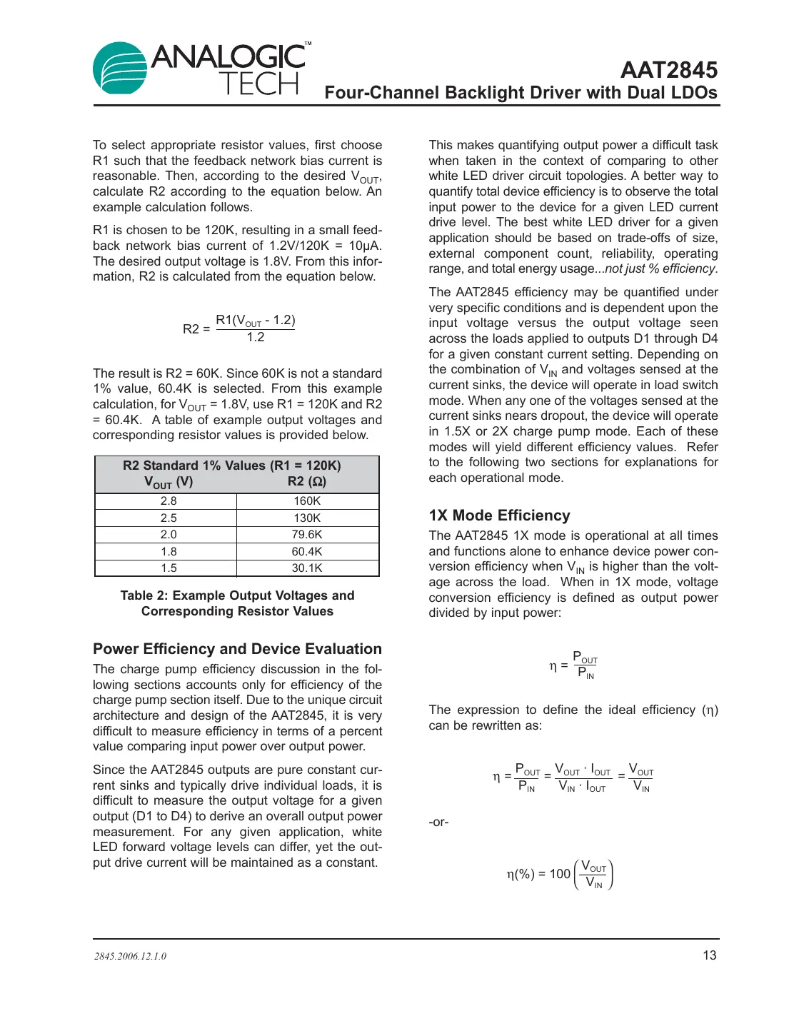 aat2845 Datasheet Page 13