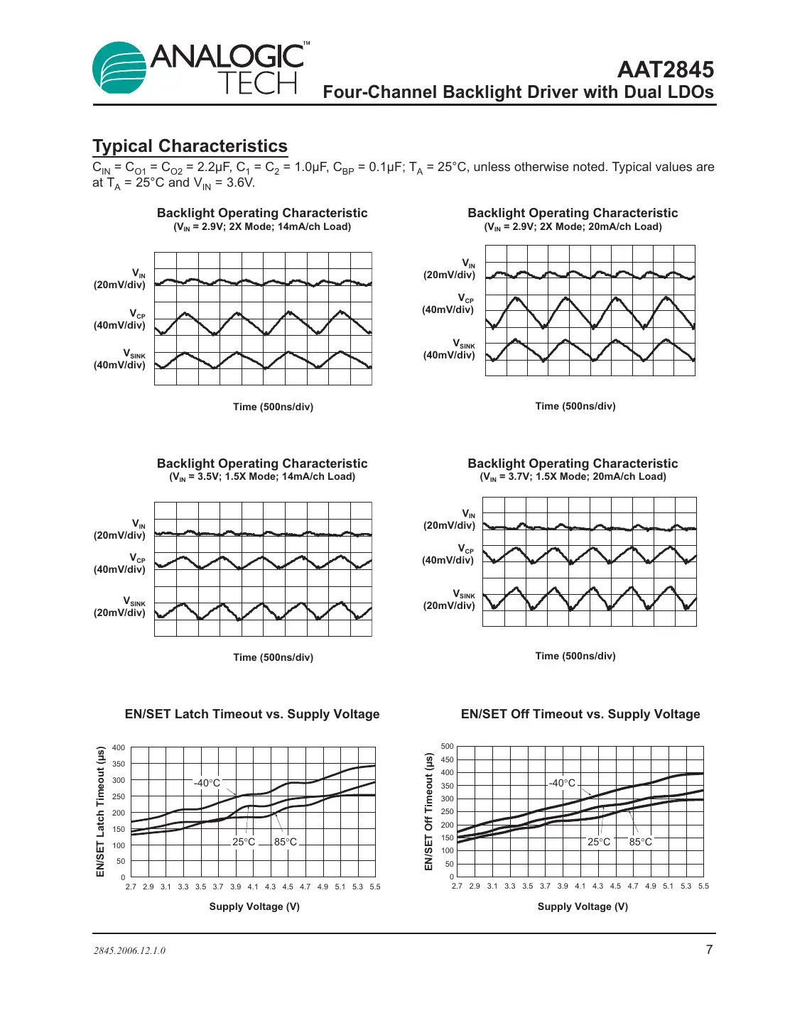 aat2845 Datasheet Page 7