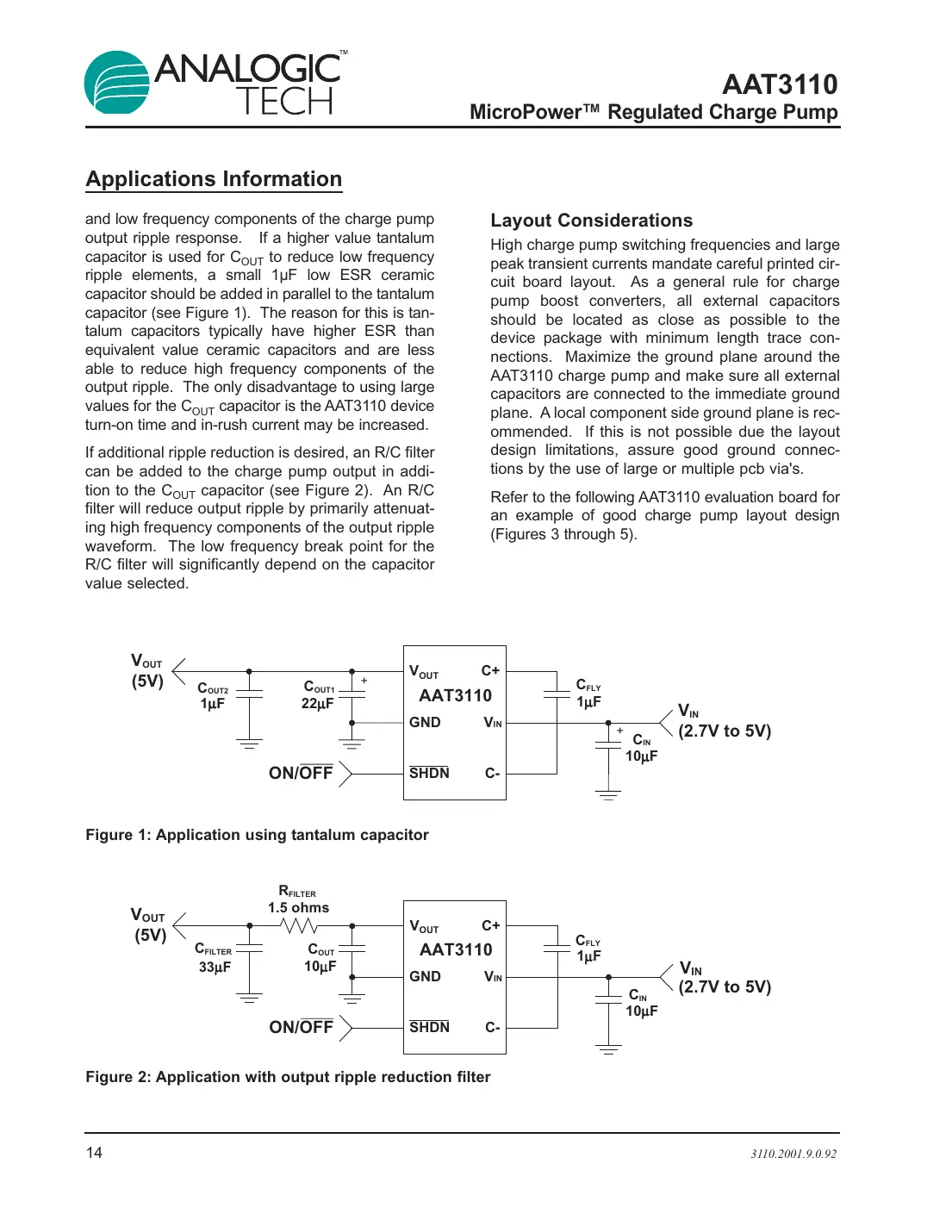 aat3110 Datasheet Page 14