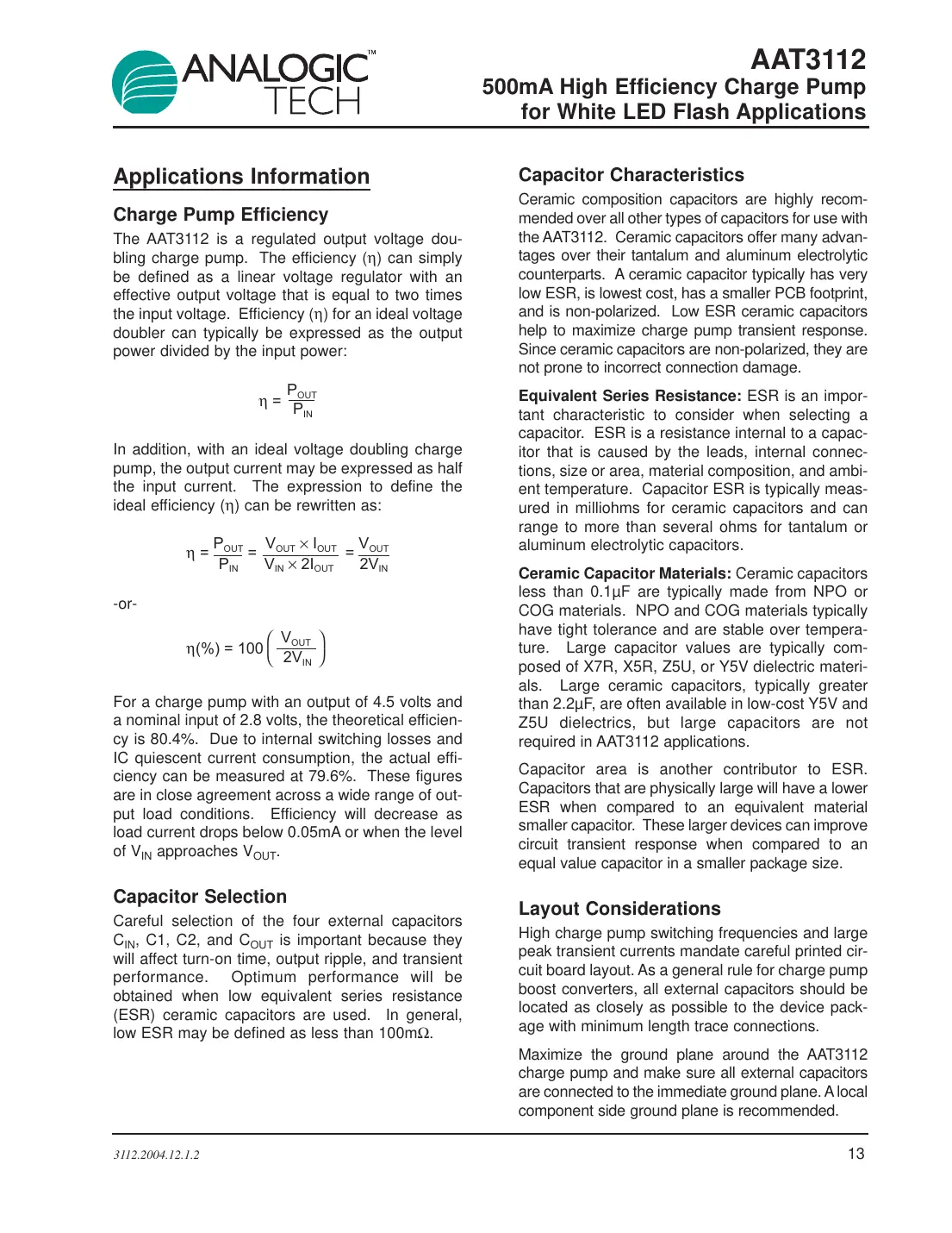 aat3112 Datasheet Page 13