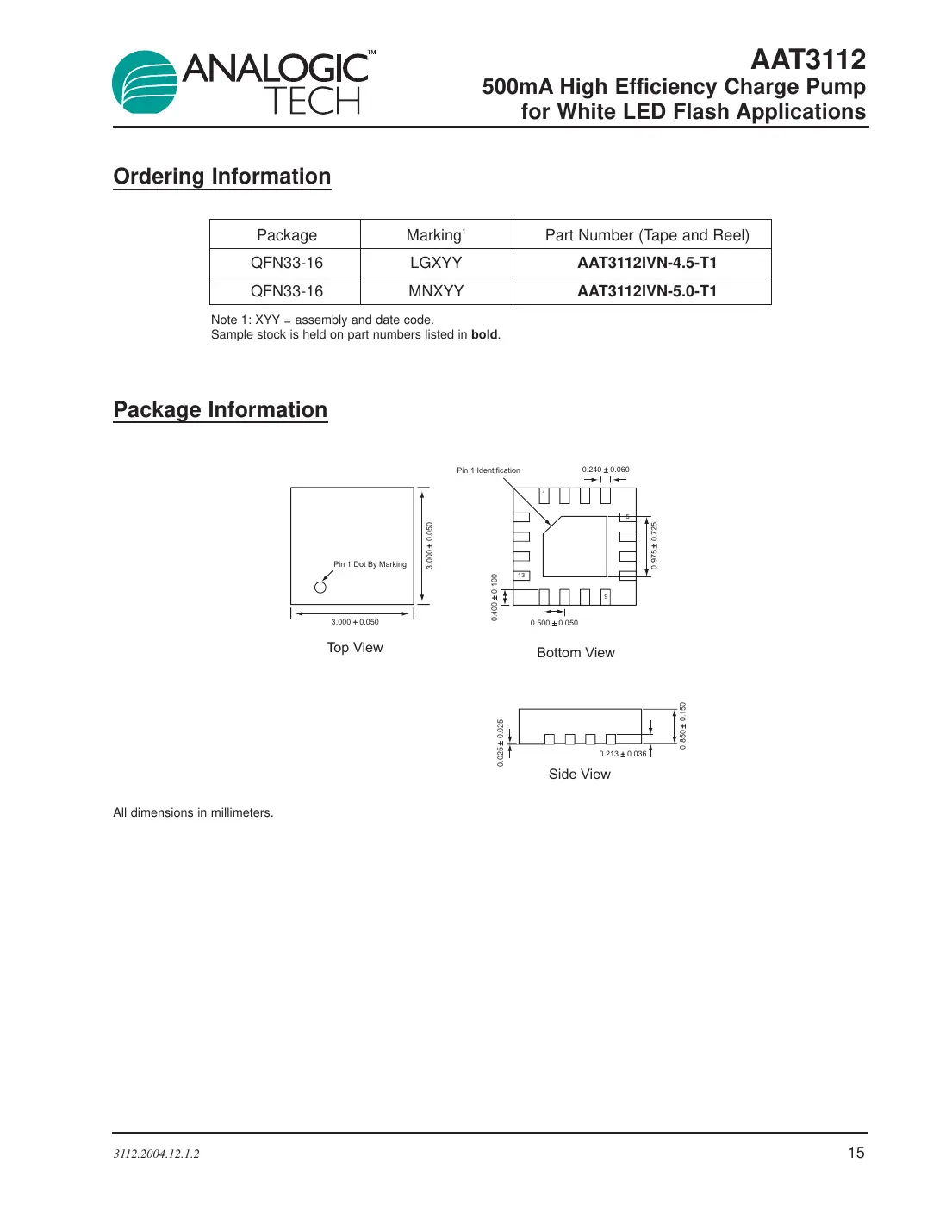 aat3112 Datasheet Page 15