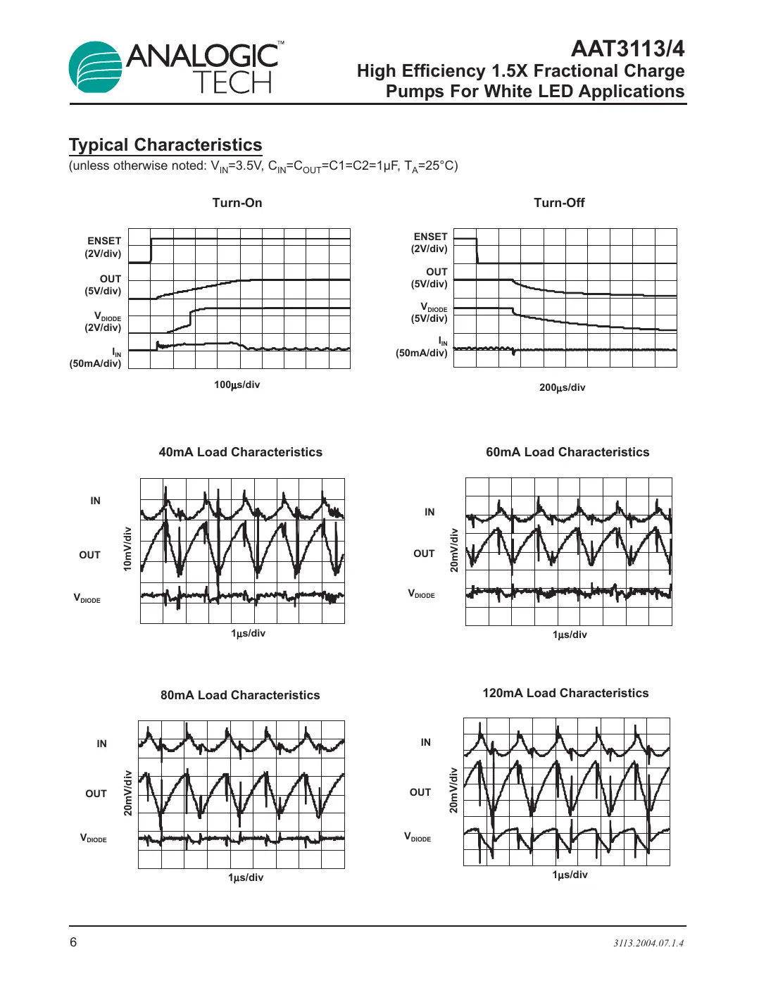 aat3113 Datasheet Page 6