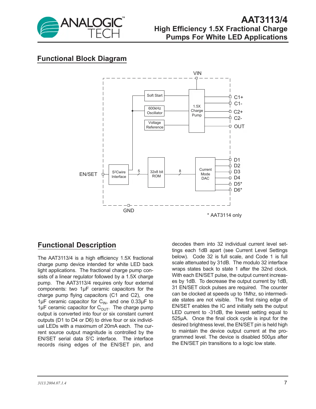 aat3113 Datasheet Page 7