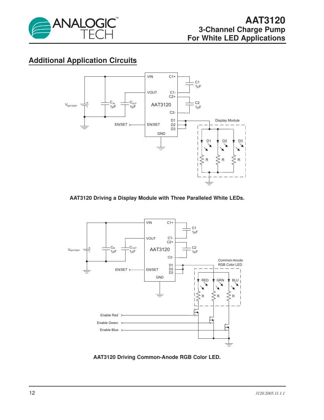 aat3120 Datasheet Page 12