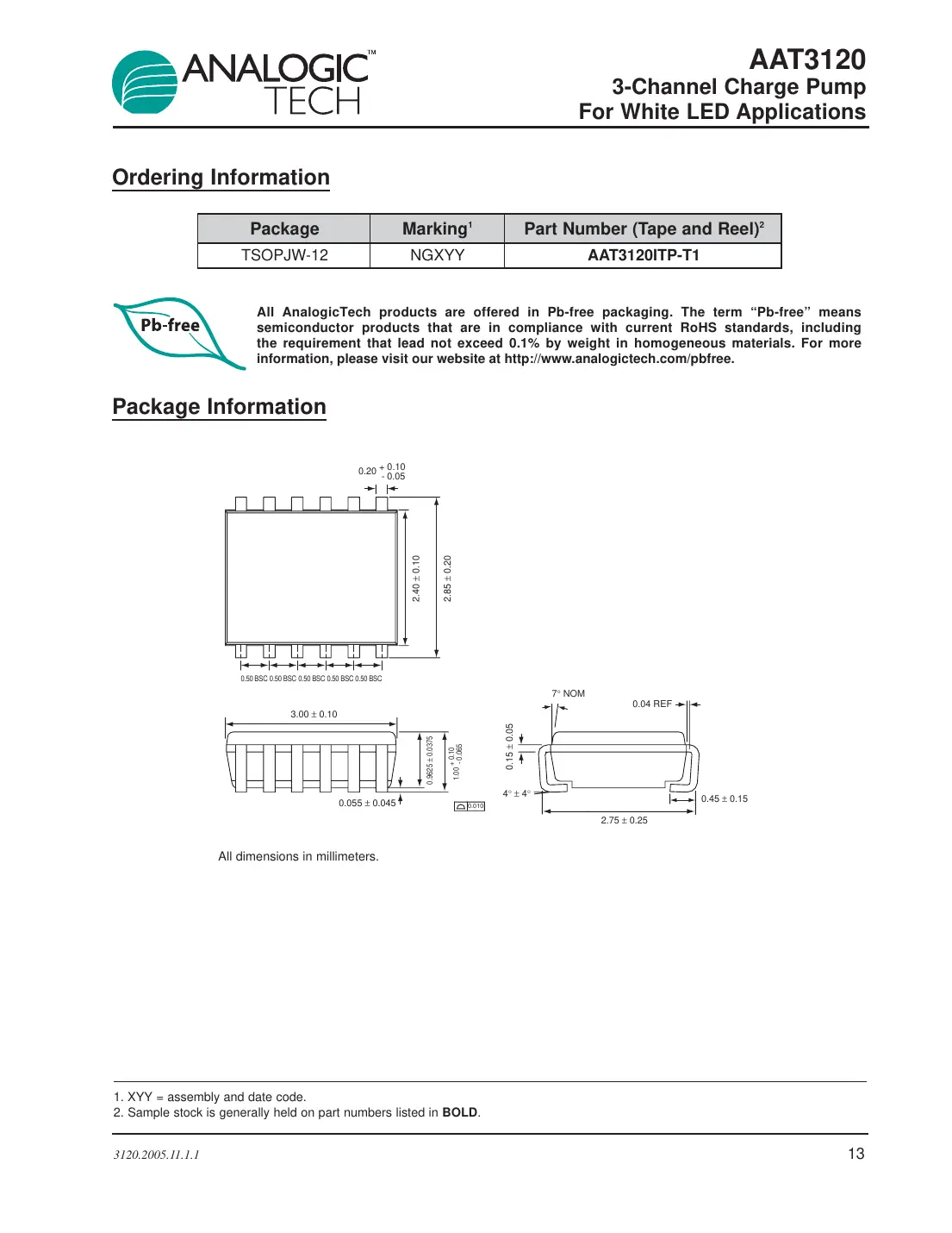 aat3120 Datasheet Page 13