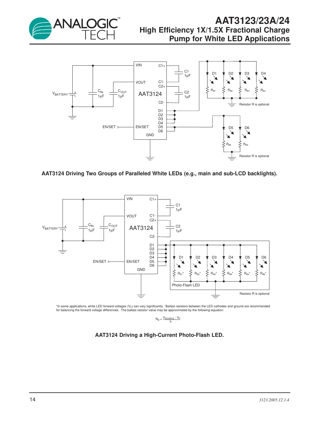 aat3123 Datasheet Page 14