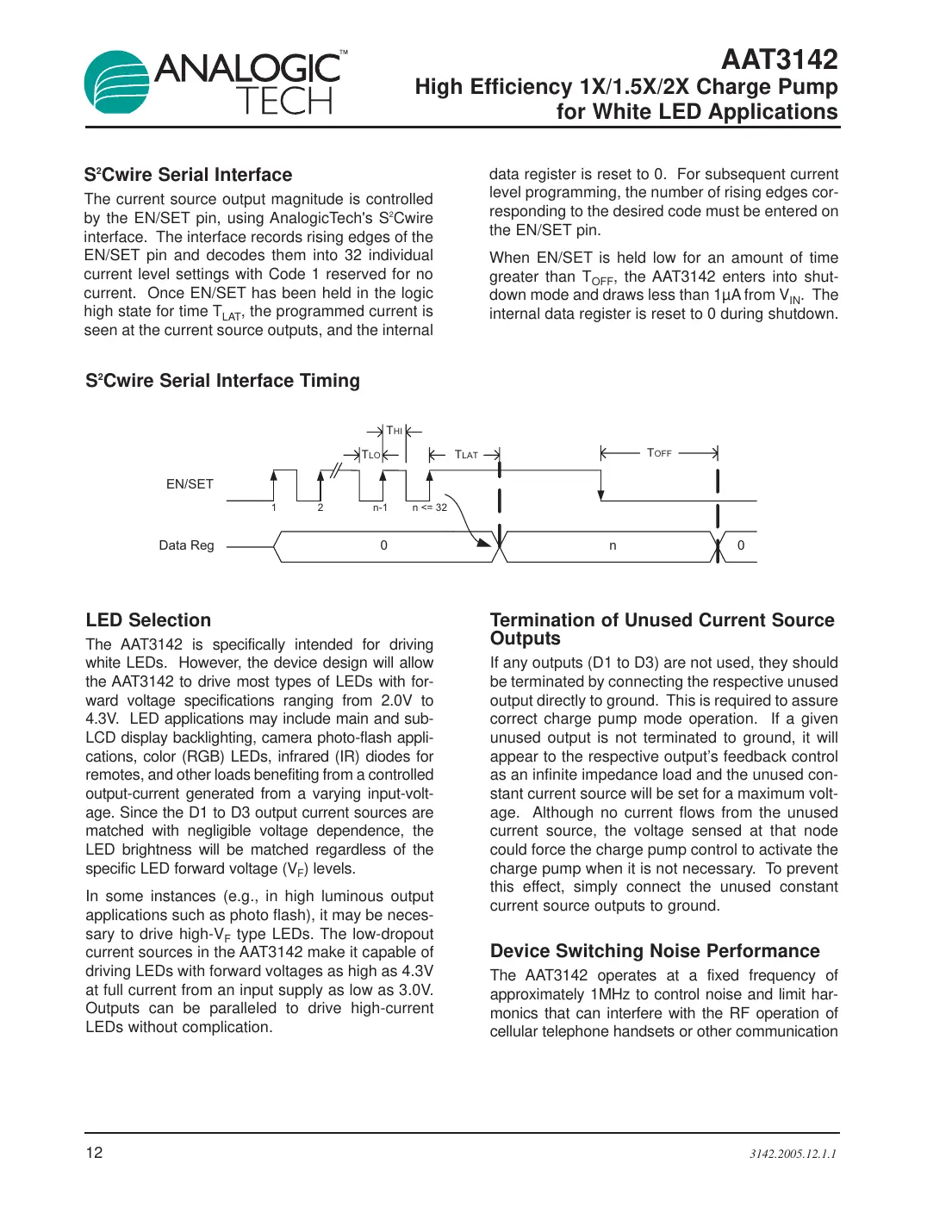aat3142 Datasheet Page 12
