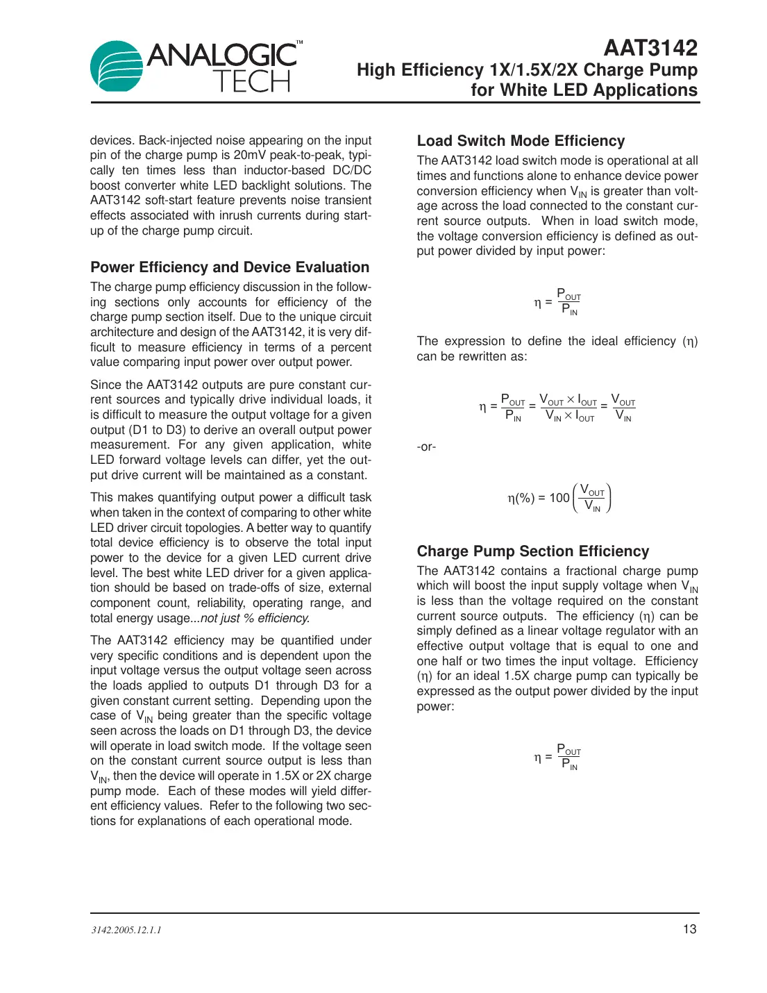 aat3142 Datasheet Page 13