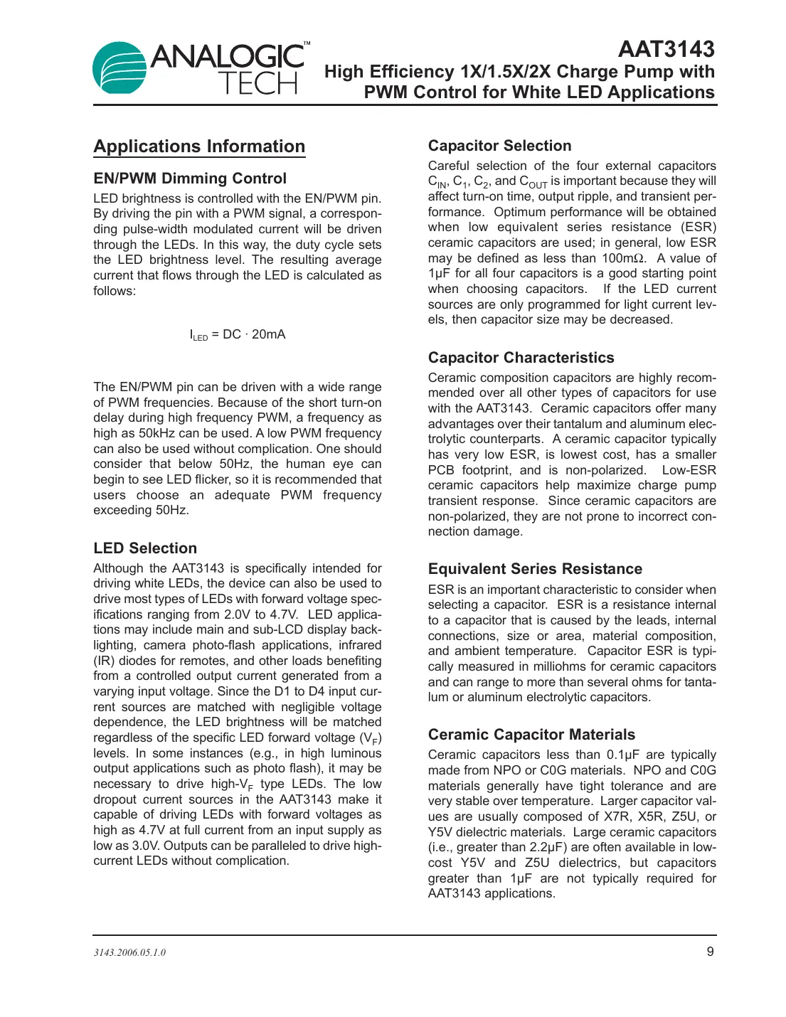 aat3143 Datasheet Page 9