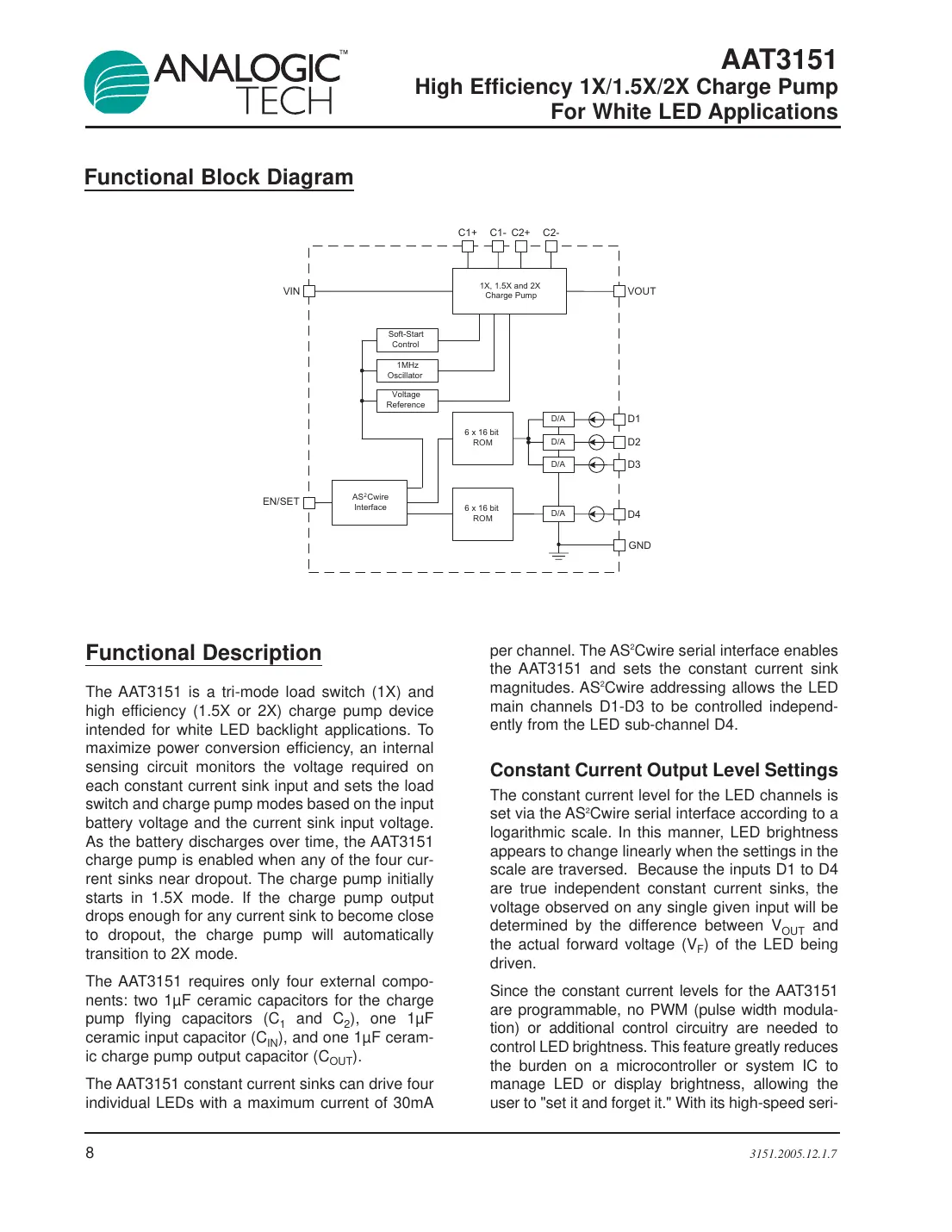 aat3151 Datasheet Page 8