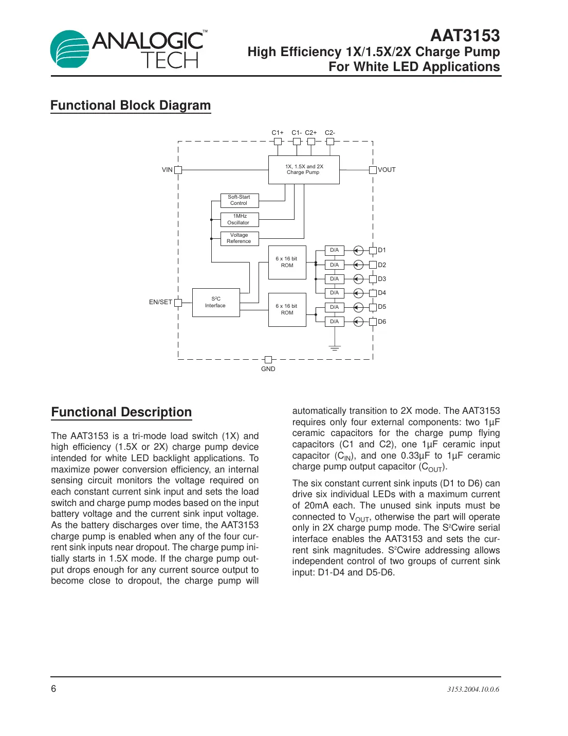 aat3153 Datasheet Page 6
