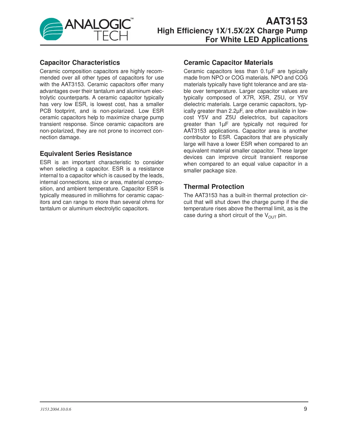 aat3153 Datasheet Page 9