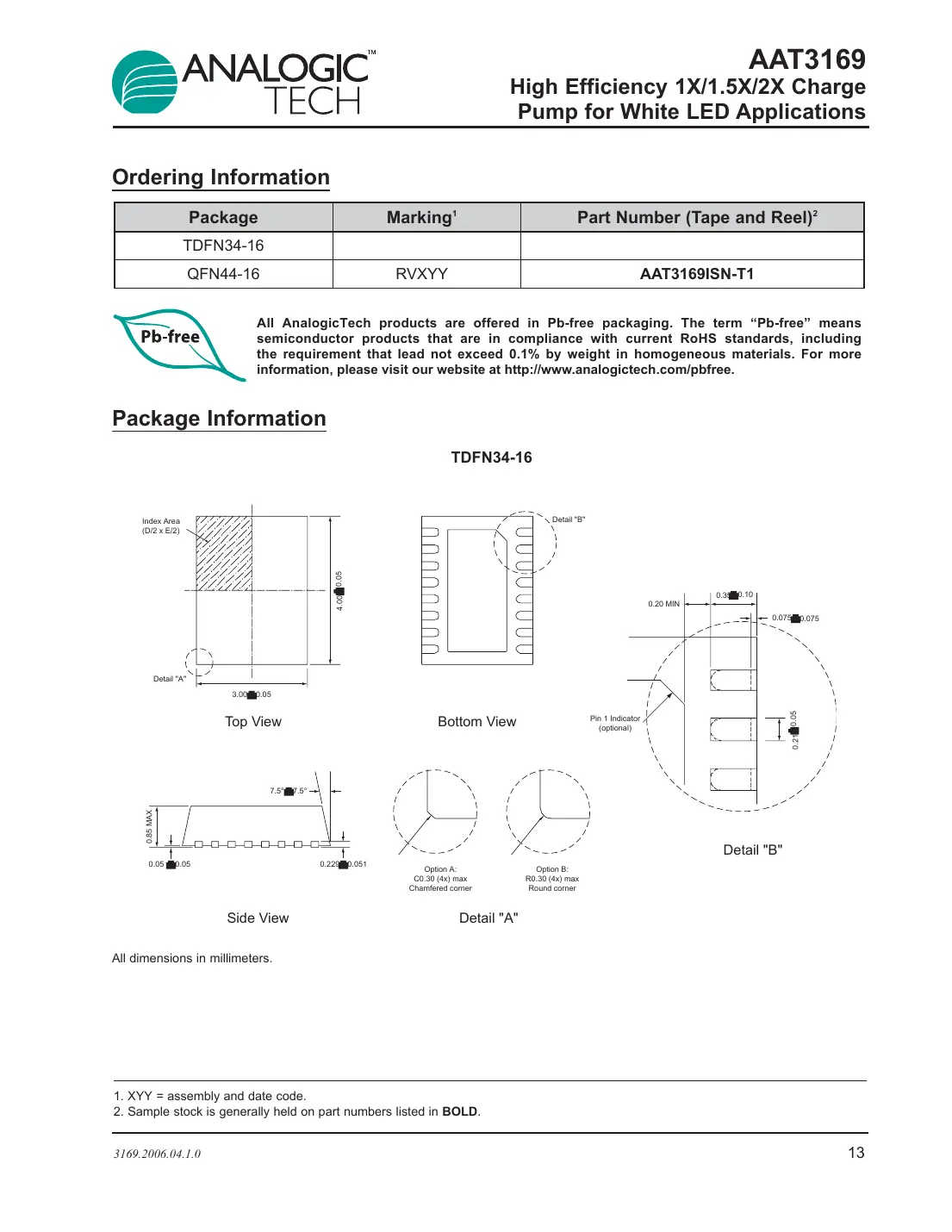 aat3169 Datasheet Page 13