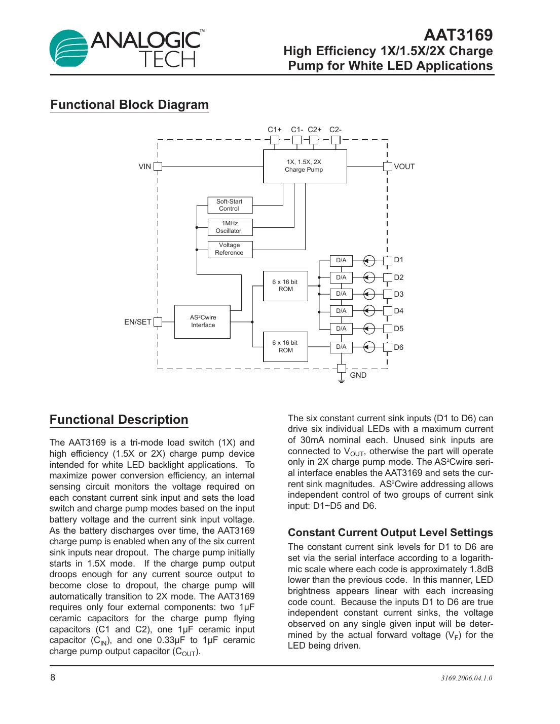 aat3169 Datasheet Page 8
