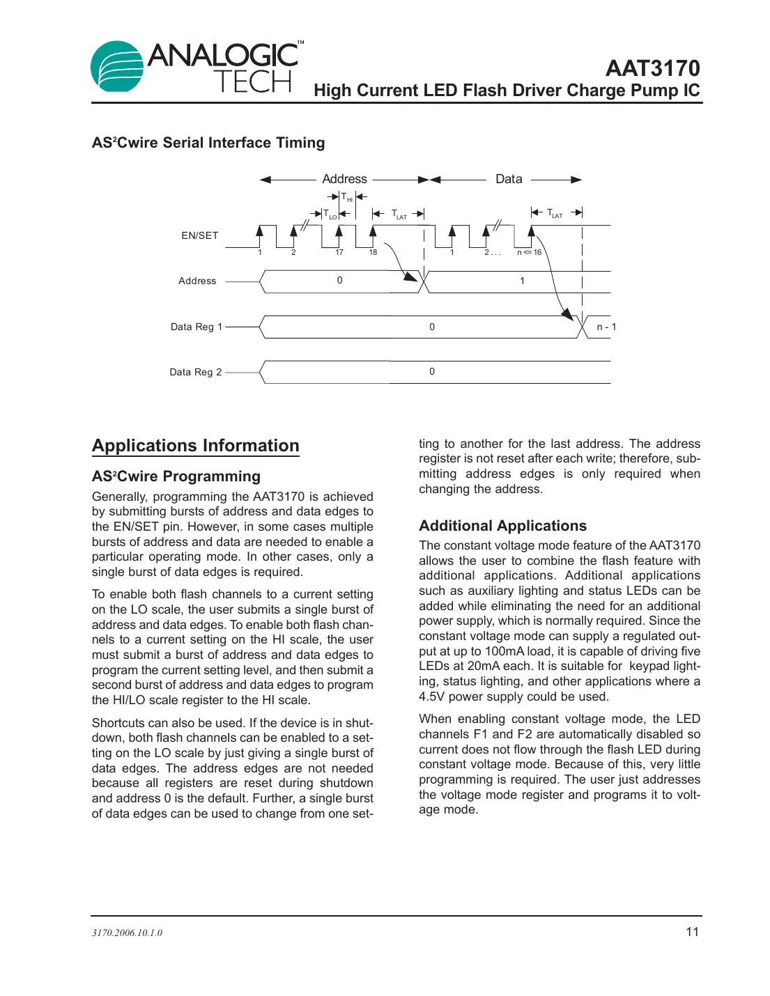 aat3170 Datasheet Page 11