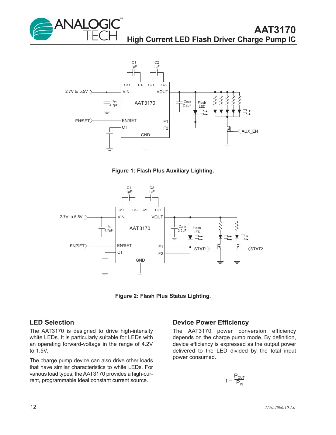 aat3170 Datasheet Page 12