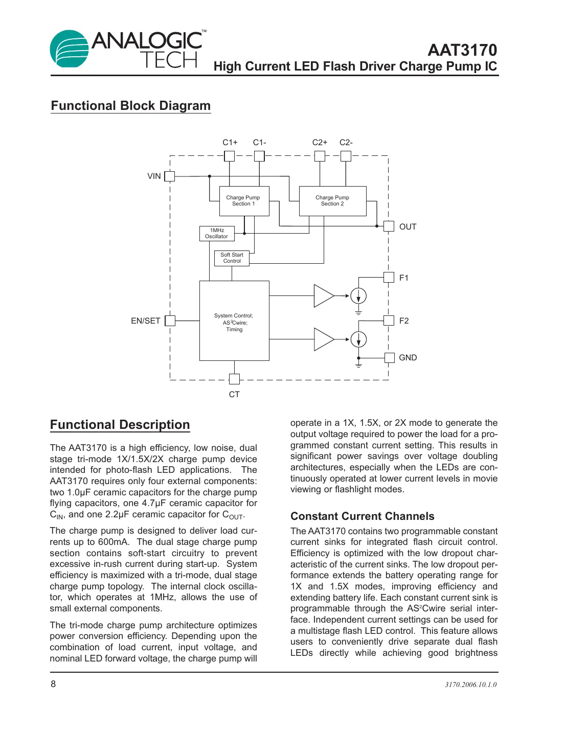 aat3170 Datasheet Page 8