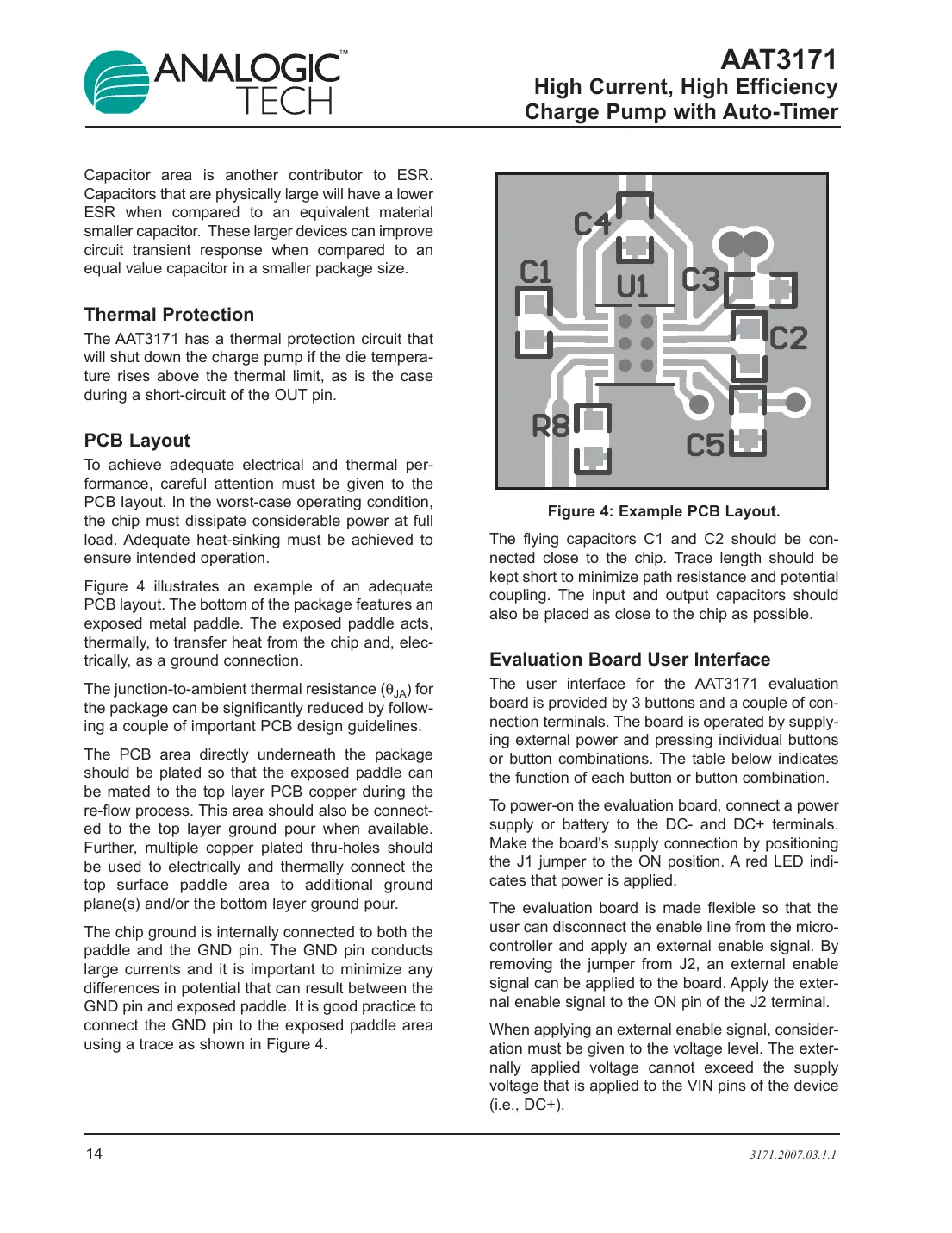 aat3171 Datasheet Page 14