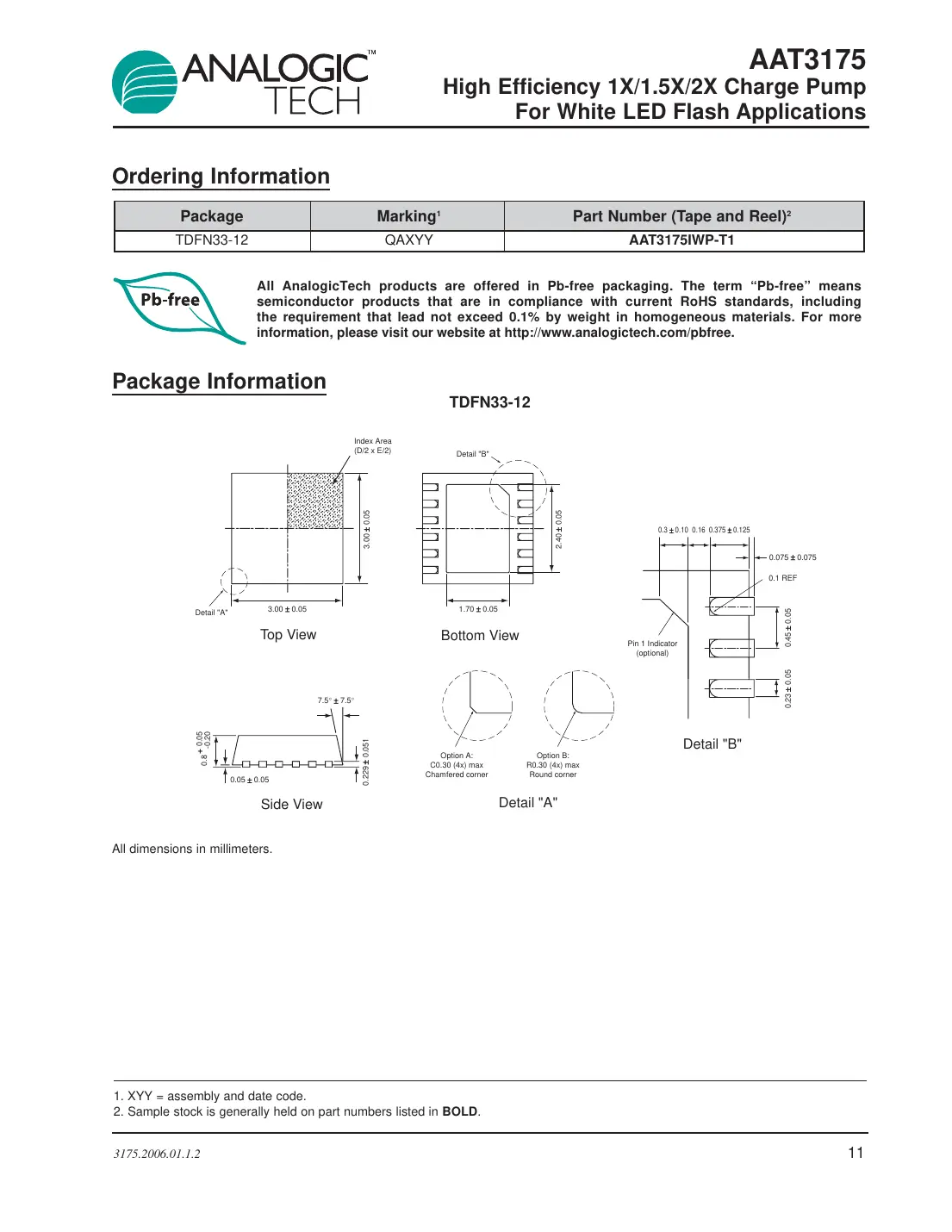 aat3175 Datasheet Page 11
