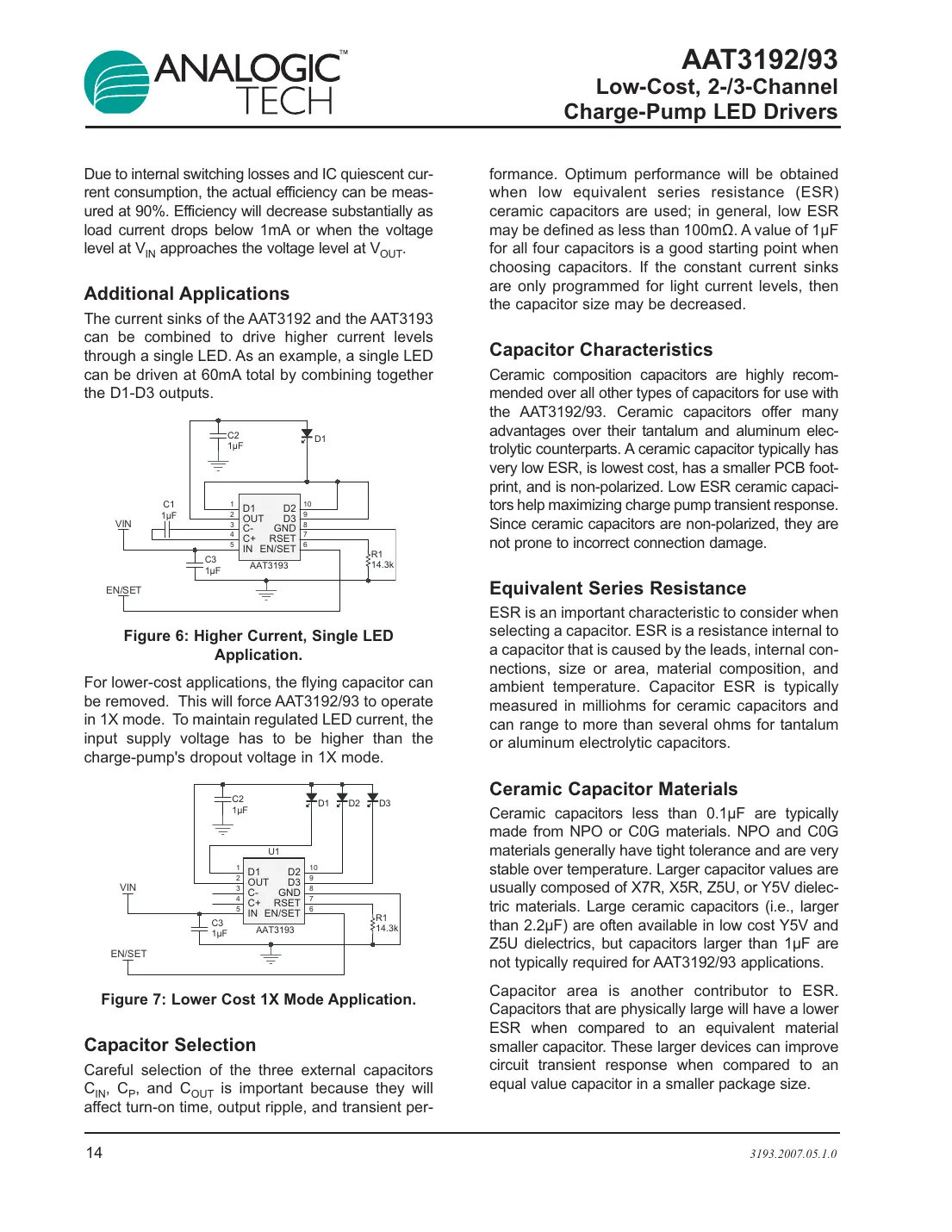 aat3192 Datasheet Page 14