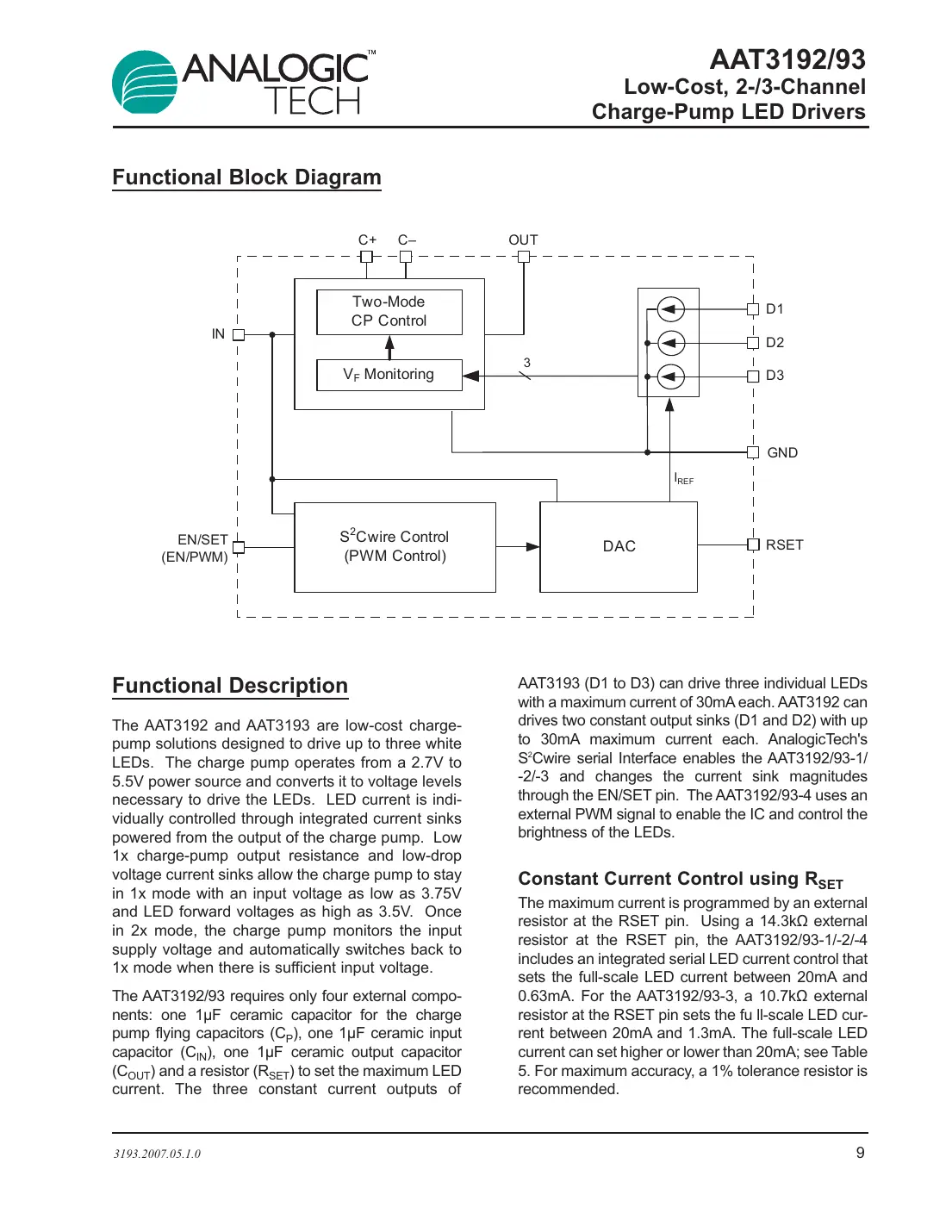 aat3192 Datasheet Page 9