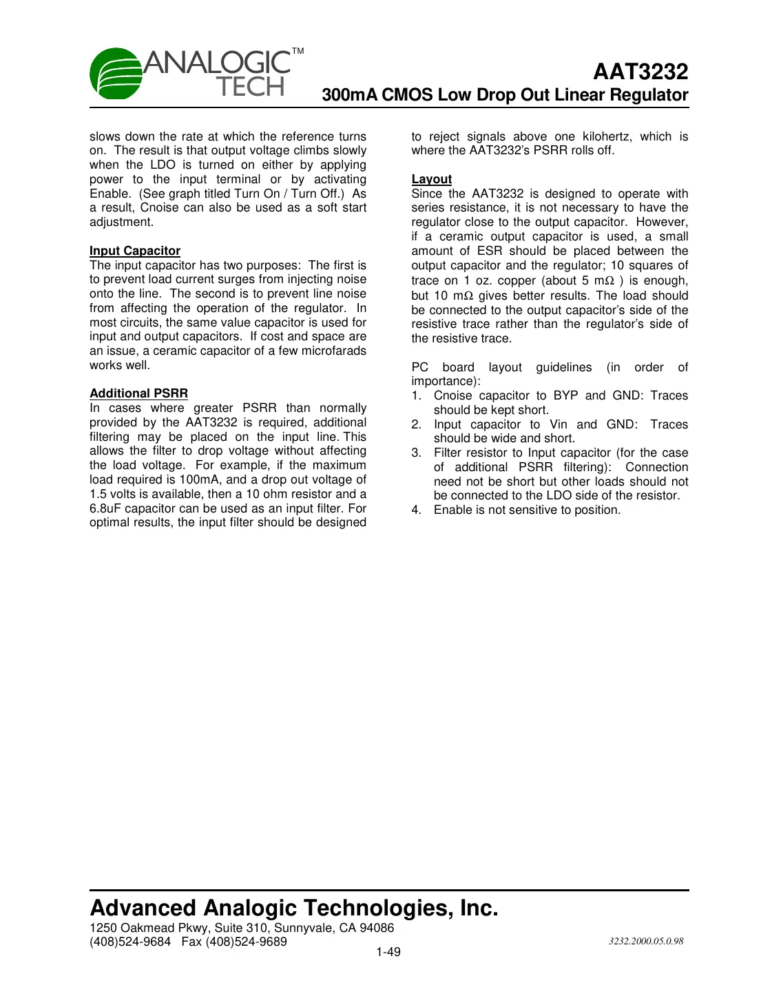 aat3232 Datasheet Page 7