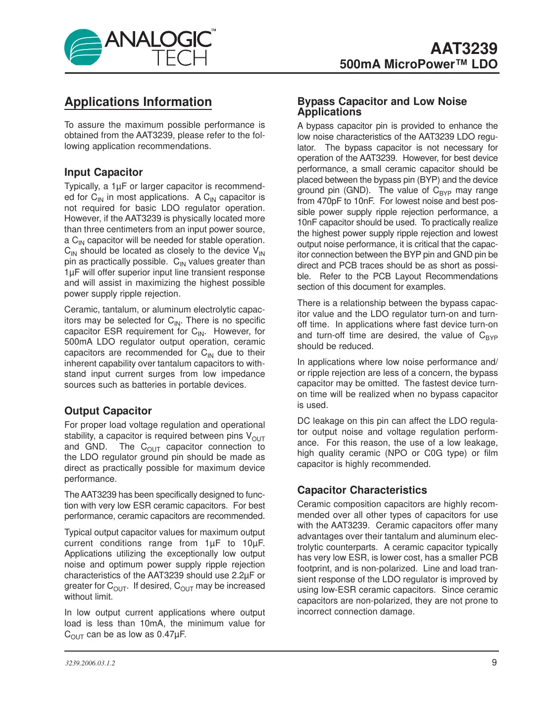 aat3239 Datasheet Page 9