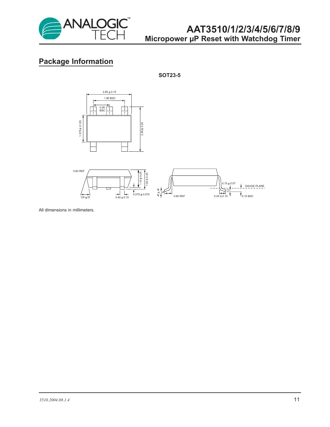 aat3510 Datasheet Page 11