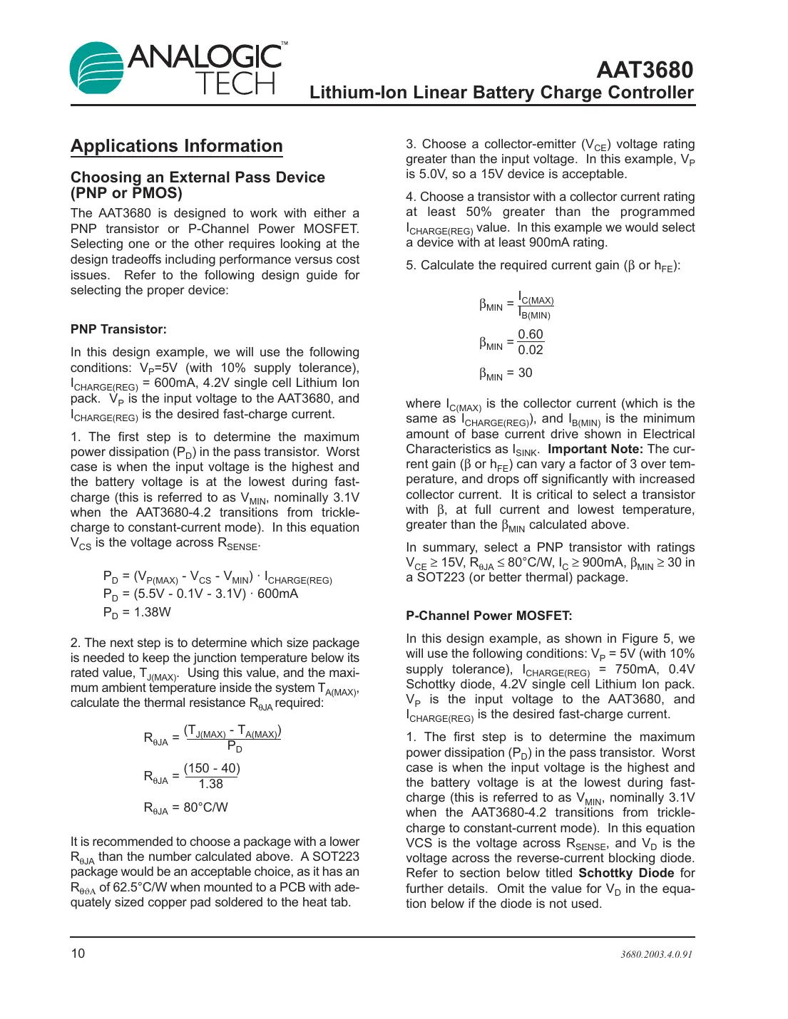 aat3680 Datasheet Page 10