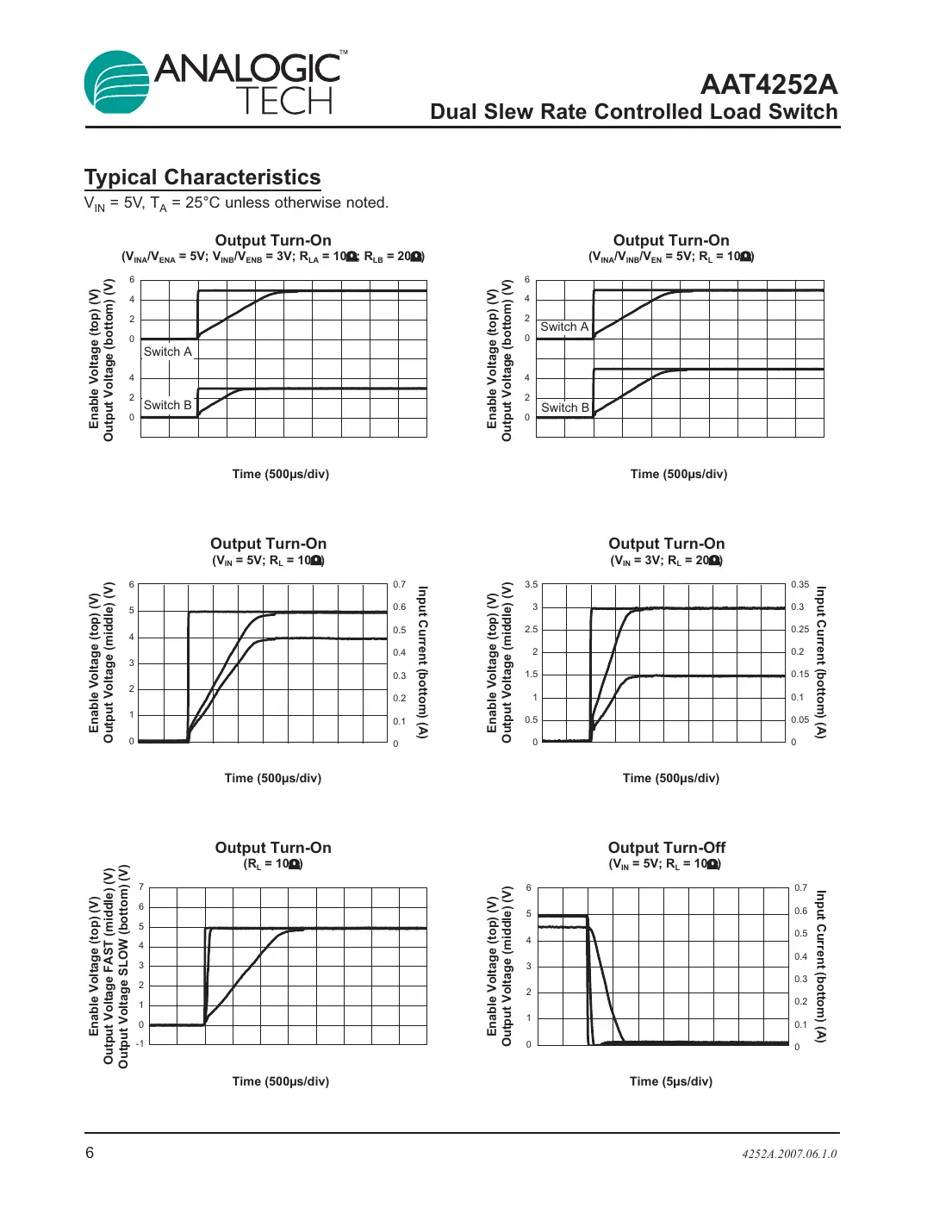 aat4252a Datasheet Page 6