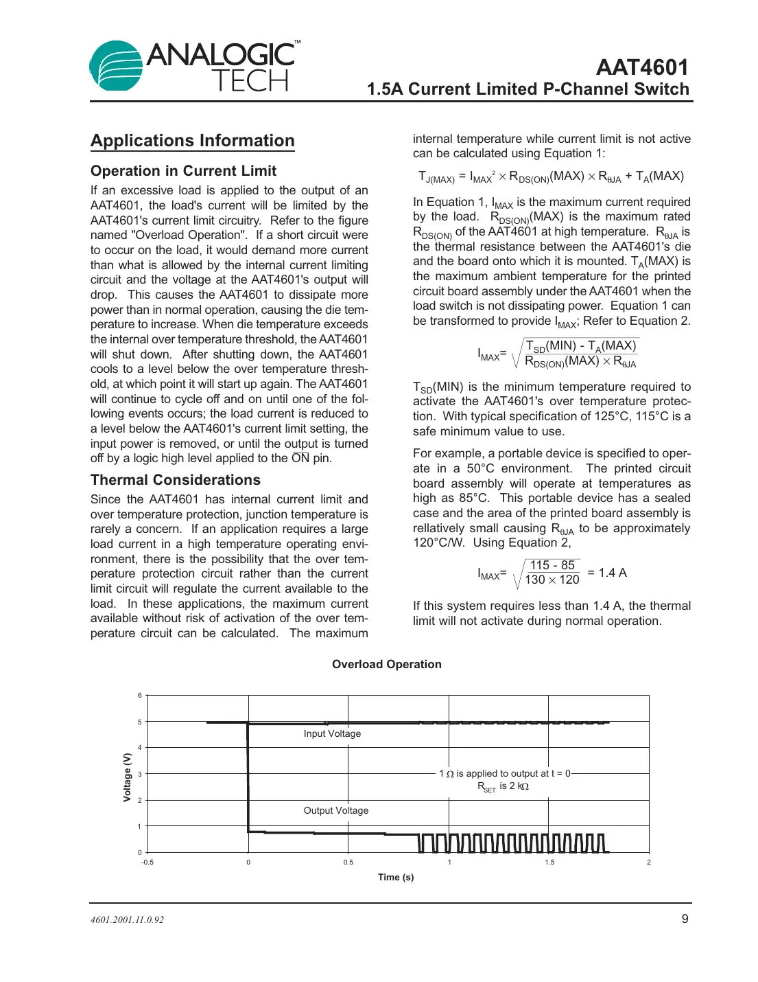 aat4601 Datasheet Page 9