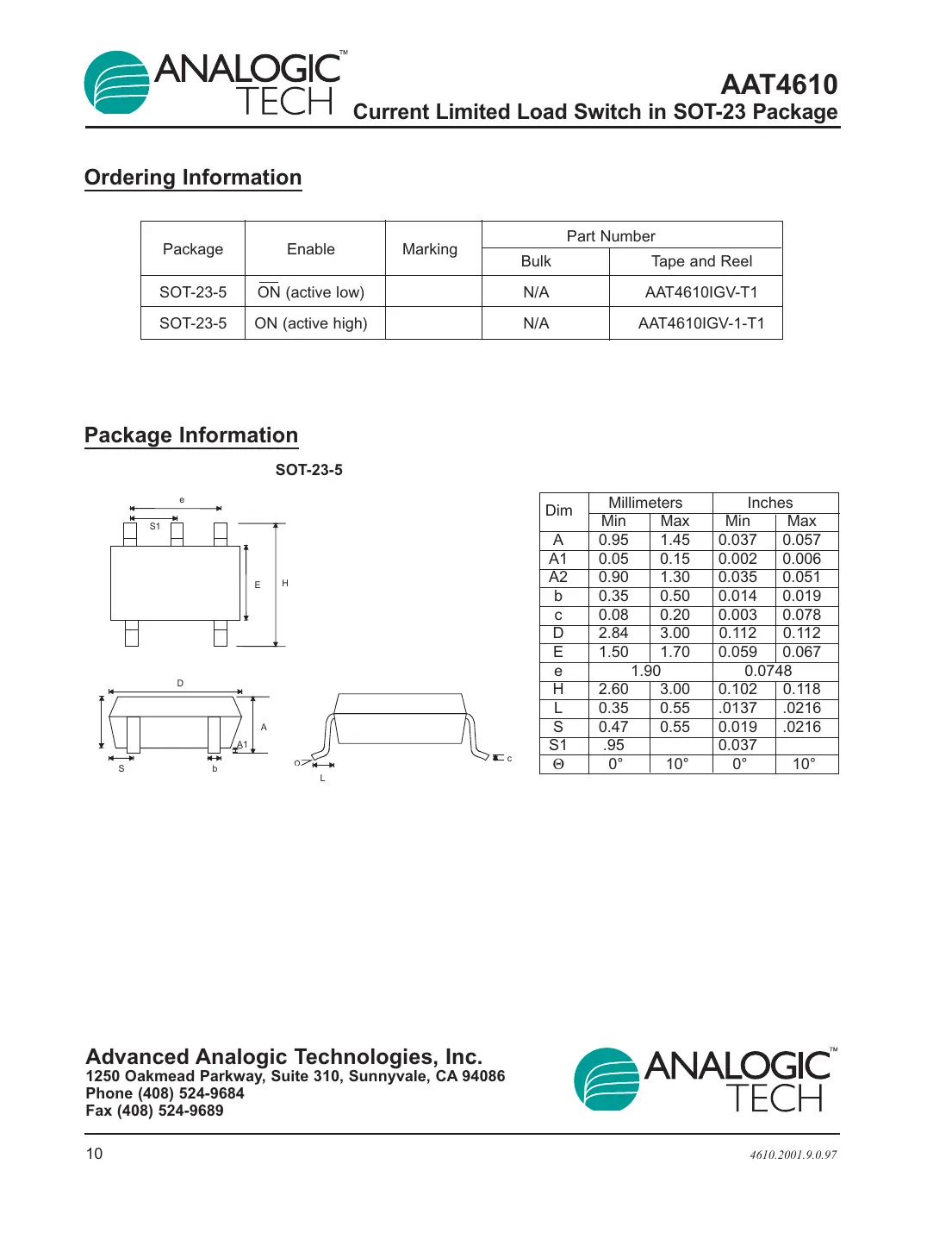 aat4610 Datasheet Page 10