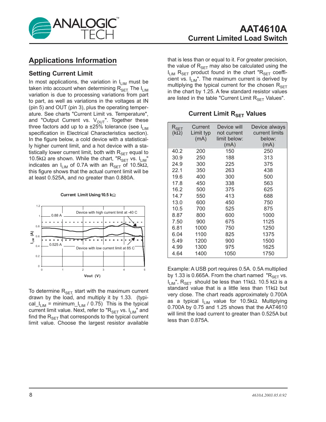 aat4610a Datasheet Page 8
