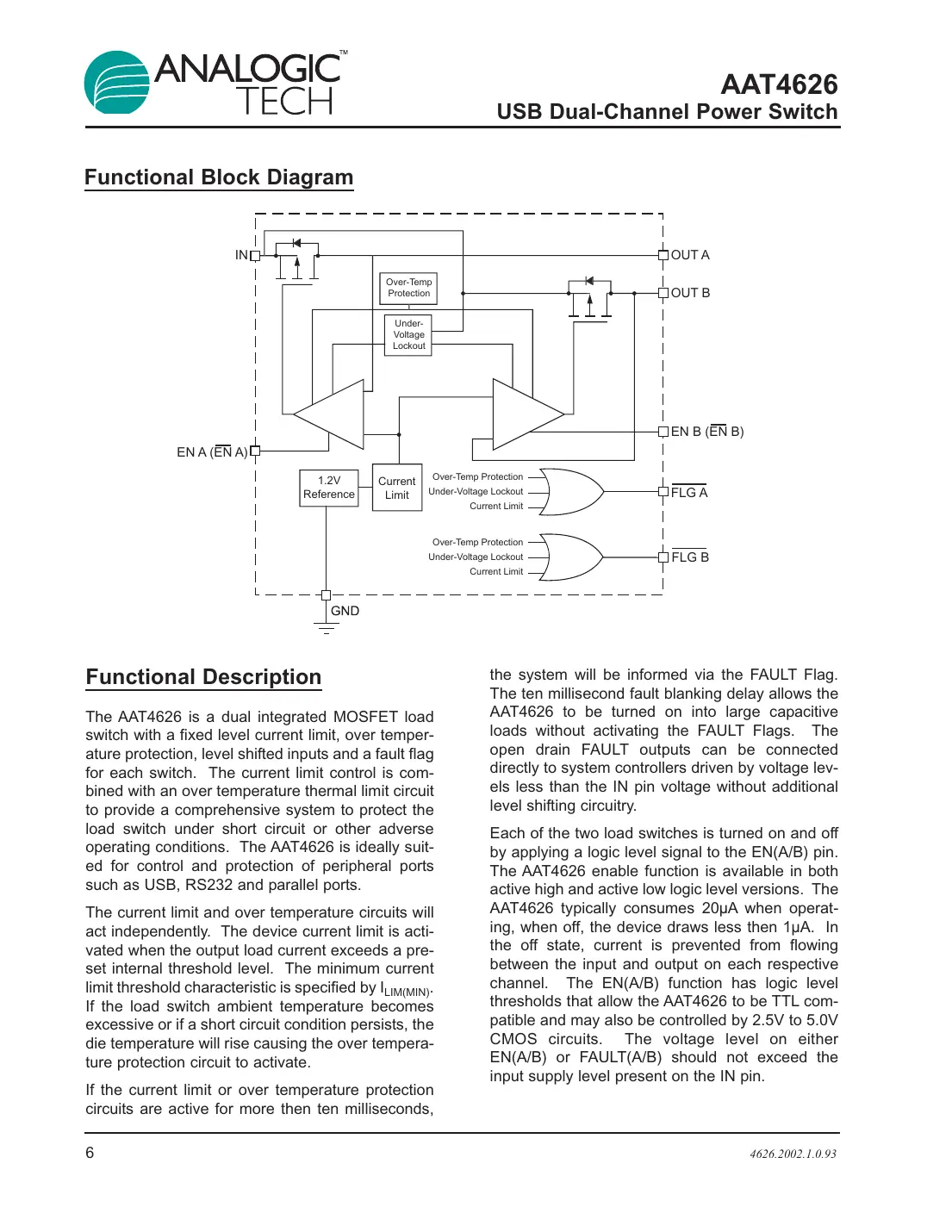 aat4626 Datasheet Page 6