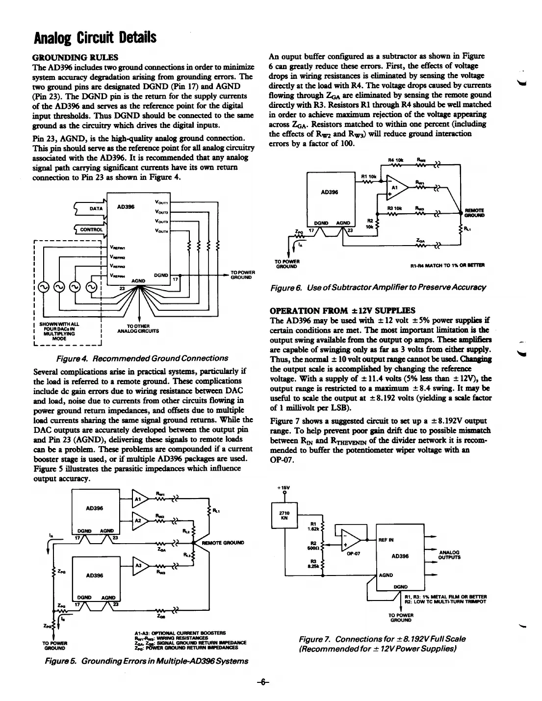 ad396 Datasheet Page 6